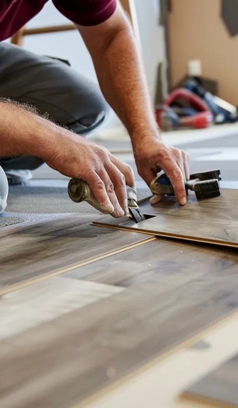 vinyl plank flooring installation process