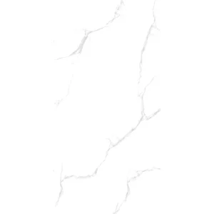 Porcelain Silver Statuario Tile – 24×48 Glossy - Silver color